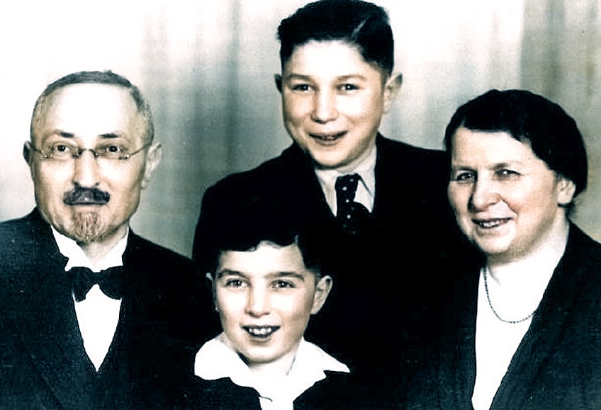 Abraham und Clara Trepp mit den Söhnen Leo und Martin (Archiv Martina Sellmeyer)