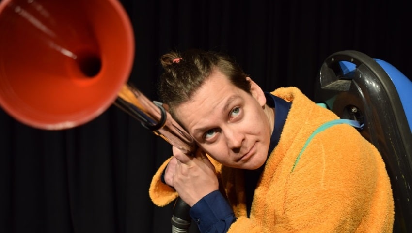 Bild aus dem Theaterstück Wetterleuchten des Figurentheaters Osnabrück