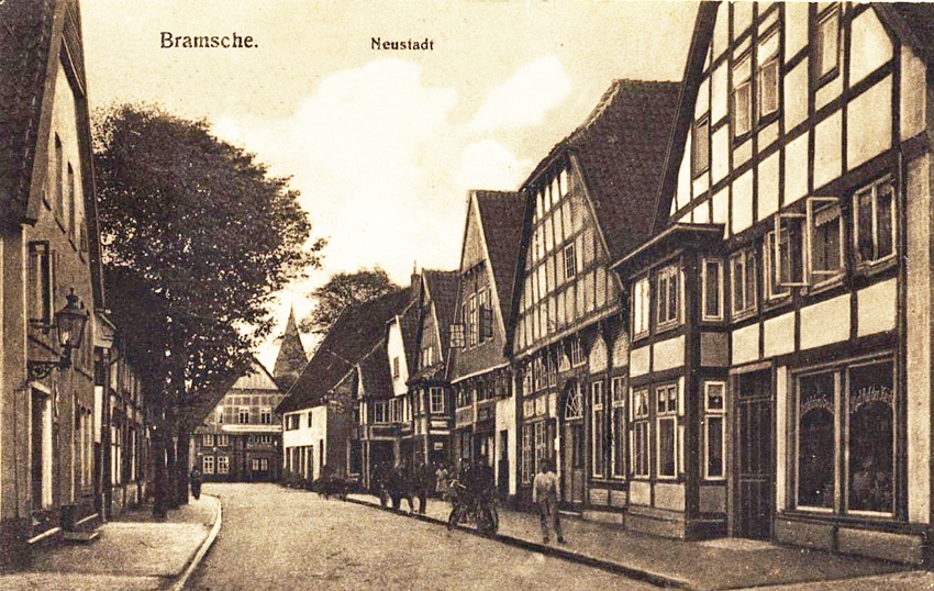 Postkarte Bramsche Neustadt um 1900