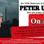 Leserampe-Zusatztermin „On Air – Peter Urban“ am 8. Oktober