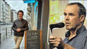 Standup-Comedian Links: Gabriel Kos, rechts: Dieter Grave 