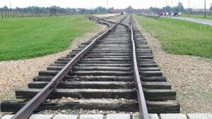 Die sogenannte „alte Judenrampe“ in Auschwitz-Birkenau