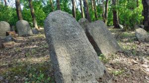 Im lettischen Ort Viski gibt es keine jüdische Menschen mehr, aber der jüdische Friedhof zeugt vom vormaligen Leben und soll Teil einer Gedenkstätte werden. Foto: GGA, Dr. Carl-Heinrich Bösling