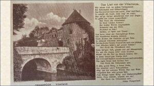 Ansichtskarte von 1916. Versehen mit dem "Lied der Vitischanze" von Heinz Hungerland. Verlag unbekannt.