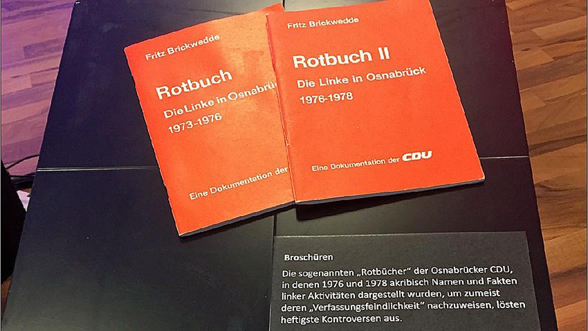 Unvergessen: Ein Report von Fritz Brickwedde über angeblich demokratiefeindliche Tendenzen - samt Namen und Fundstellen angeblicher Extremisten. Foto: Heiko Schulze/OR