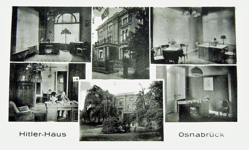 "Braunes Haus" als Ansichtskarte