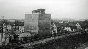 So sah der Ostbunker zu Kriegszeiten aus. Oben befand sich eine FLAK-Stellung.