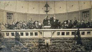 Das städtische Orchester bei einem Konzert anno 1934 in Bad Rothenfelde. Foto: Privatarchiv Heiko Schulze