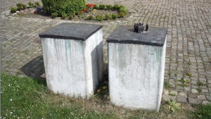 Das Mahnmal bei Ameos. Künstler: Werner Kavermann. Foto: OR-Archiv