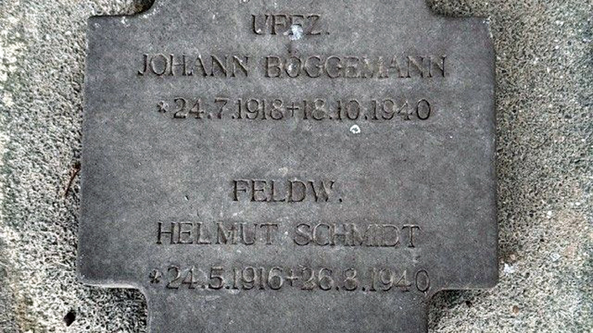 La Cambe Grabstein Johann Böggemann Foto Peter Krehenbrink