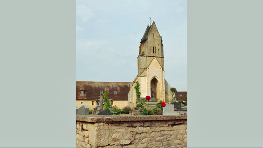 Bretteville_sur_Odon Friedhof Notre Dame heute Foto Peter Thiel