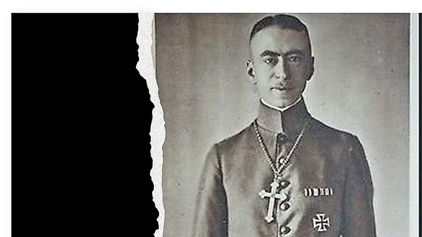 Münchmeyer: mit Kreuz und Uniform